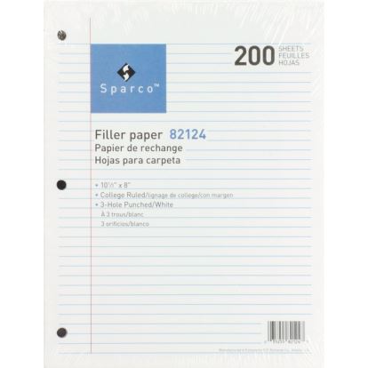 Sparco 3-hole Punched Filler Paper1
