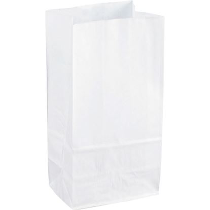 Sparco White Kraft Paper Bags1