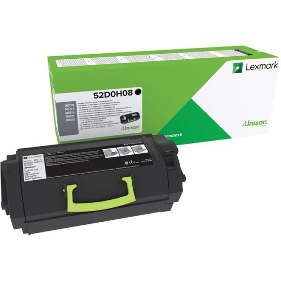 Lexmark Original High Yield Laser Toner Cartridge - Black - 1 Each1