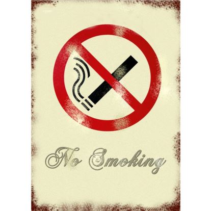 Seco Retro No Smoking Sign1