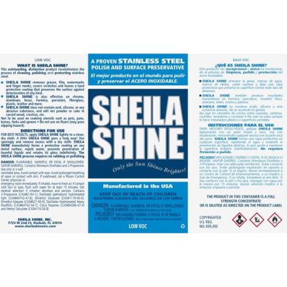 Sheila Shine Self-adhesive Container Labels1