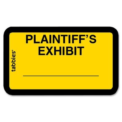 Tabbies Plaintiff's Exhibit Legal File Labels1
