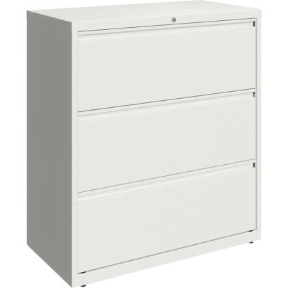 Lorell 36" White Lateral File - 3-Drawer1