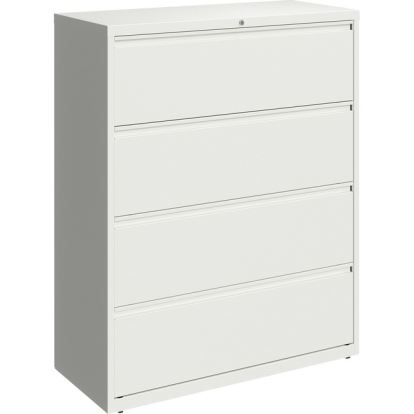 Lorell 42" White Lateral File - 4-Drawer1
