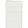 Lorell 42" White Lateral File - 5-Drawer2