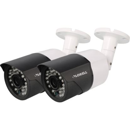 Lorell 5 Megapixel HD Surveillance Camera - 2 Pack - Bullet1