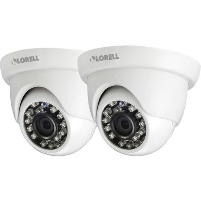 Lorell 5 Megapixel HD Surveillance Camera - 2 Pack - Dome1