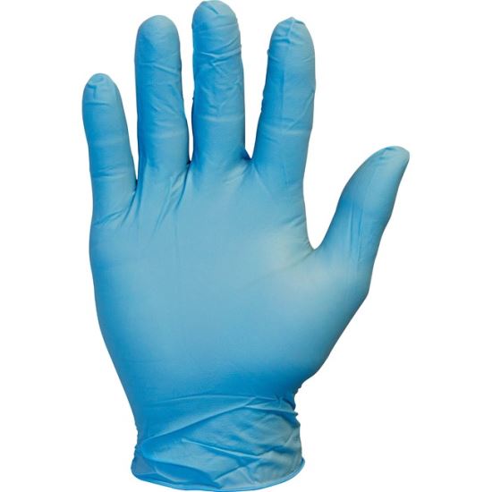 Safety Zone Powder Free Blue Nitrile Gloves1