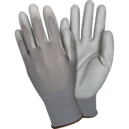 Safety Zone Gray Coated Knit Gloves1