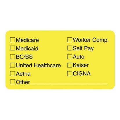 Tabbies Medical Office Insurance Check Labels1