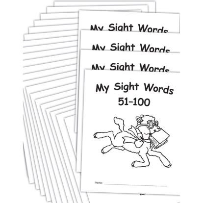Teacher Created Resources My Own Books Sight Words Pack Printed Book1