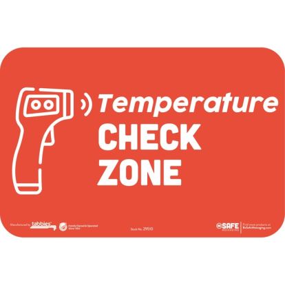 Tabbies Temperature CHECK ZONE Wall Decal1