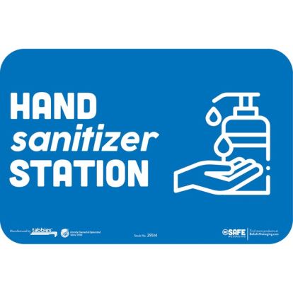 Tabbies HAND SANITIZER STATION Wall Safety Decal1
