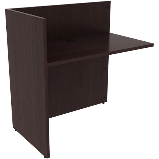 Lorell Espresso Laminate Desk1