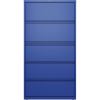 Lorell 4-drawer Lateral File with Binder Shelf2