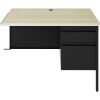 Lorell Fortress Steel Right-pedestal Return Desk2