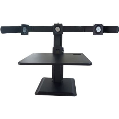 Lorell Deluxe Light-Touch 3-Monitor Desk Riser1