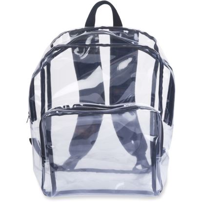 Tatco Carrying Case (Backpack) Notebook - Clear, Black1