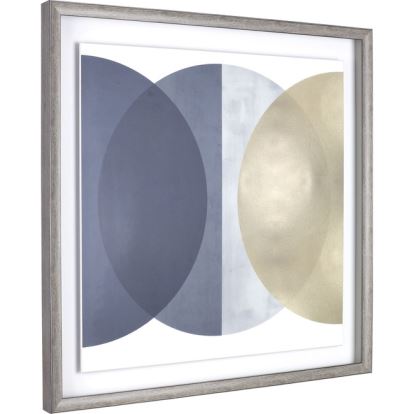 Lorell Circle Design Framed Abstract Art1