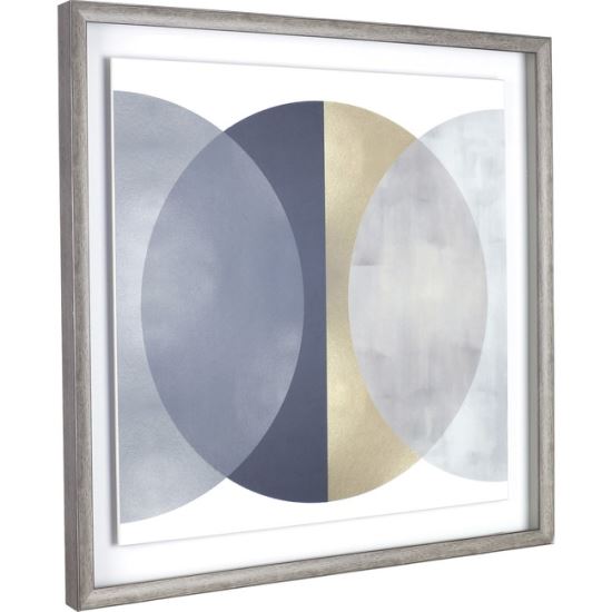 Lorell Circle Design Framed Abstract Art1