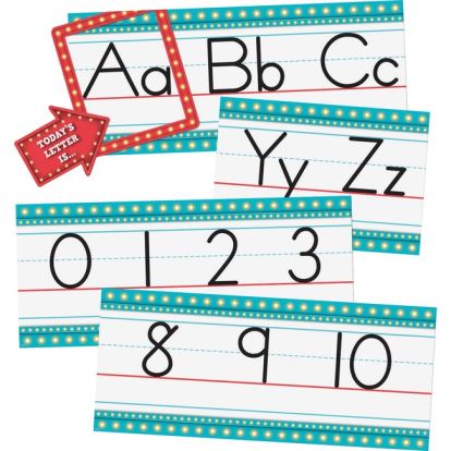Teacher Created Resources Marquee Alphabet Bulletin Board Set1