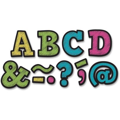 Teacher Created Resources 2" Bold Block Magnet Letters1