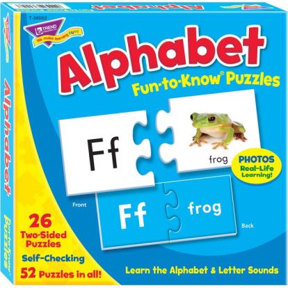 Trend Alphabet Fun-to-Know Puzzles1
