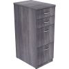 Lorell Relevance Series Charcoal Laminate Office Furniture Storage Cabinet - 4-Drawer1