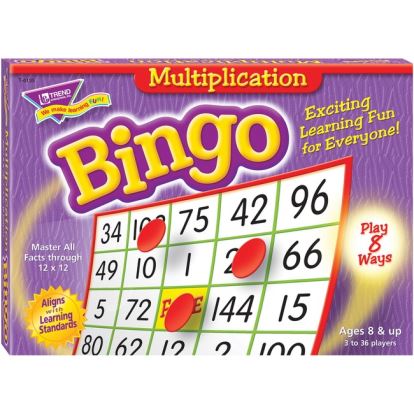 Trend Multiplication Bingo Learning Game1