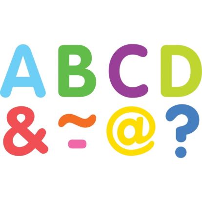 Teacher Created Resources Colorful Magnetic Letters1
