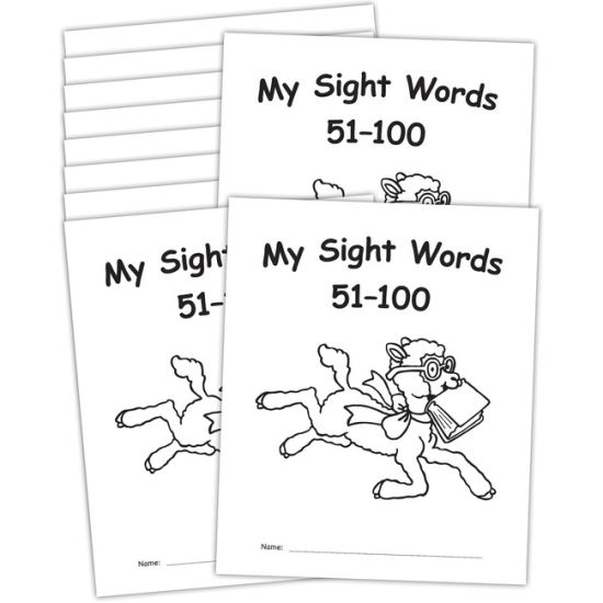 Teacher Created Resources My Own Books Sight Words Pack Printed Book1