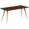 Lorell Relevance Series Natural Wood Desk Frame9