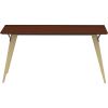 Lorell Relevance Series Natural Wood Desk Frame10