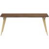 Lorell Relevance Series Natural Wood Desk Frame12