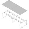 Lorell Revelance Conference Rectangular Tabletop6