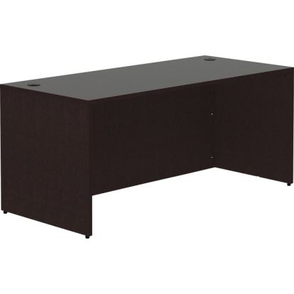 Lorell Espresso Laminate Desk1