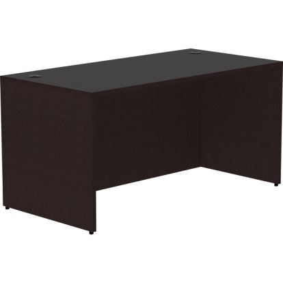 Lorell Espresso Laminate Desk1