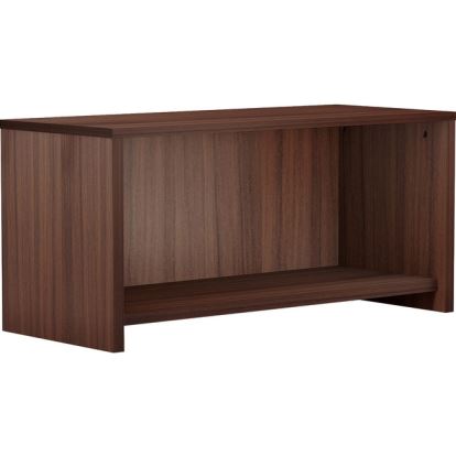 Lorell Espresso Laminate Wall Hutch1