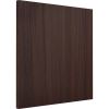 Lorell Essentials Espresso Wall Hutch Wood Door5