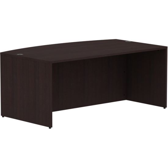 Lorell Espresso Laminate Desk1