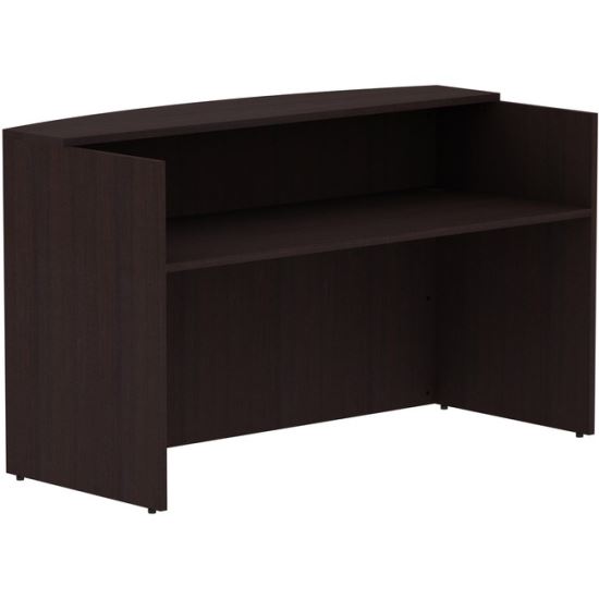 Lorell Espresso Laminate Desk1