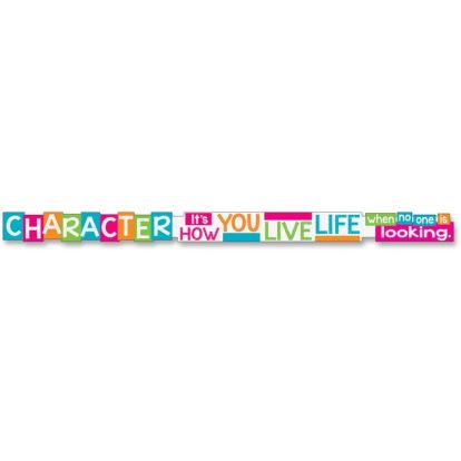 Trend Character It's How You Live Message Banner1