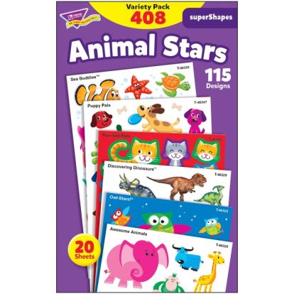 Trend Animal Fun Stickers Variety Pack1