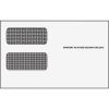 1099 Double Window Envelope, Commercial Flap, Gummed Closure, Contemporary Seam, 3.75 x 8.75, White, 24/Pack1