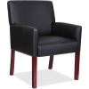 Lorell Full-sided Arms Leather Guest Chair1