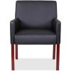 Lorell Full-sided Arms Leather Guest Chair2