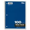 TOPS Wide Rule 1-subject Spiral Notebook3