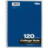 TOPS 3 - subject College Ruled Notebook - Letter6