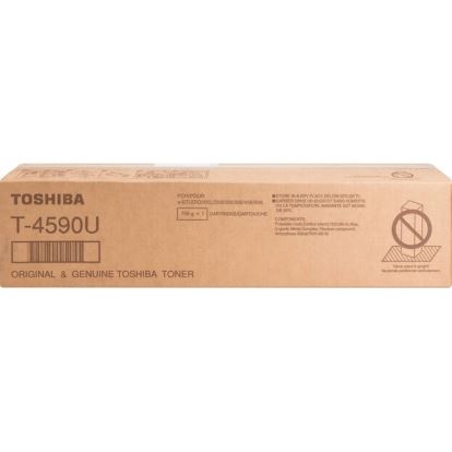 Toshiba T4590 Original Laser Toner Cartridge - Black - 1 Each1