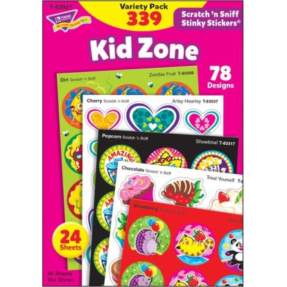 Trend Kid Zone Scratch 'n Sniff Stinky Stickers1